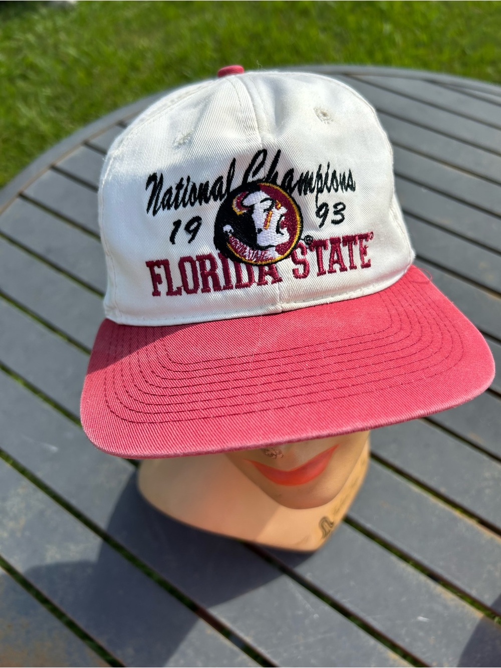 Vintage 1993 Florida State Seminoles National Champions Snapback Hat